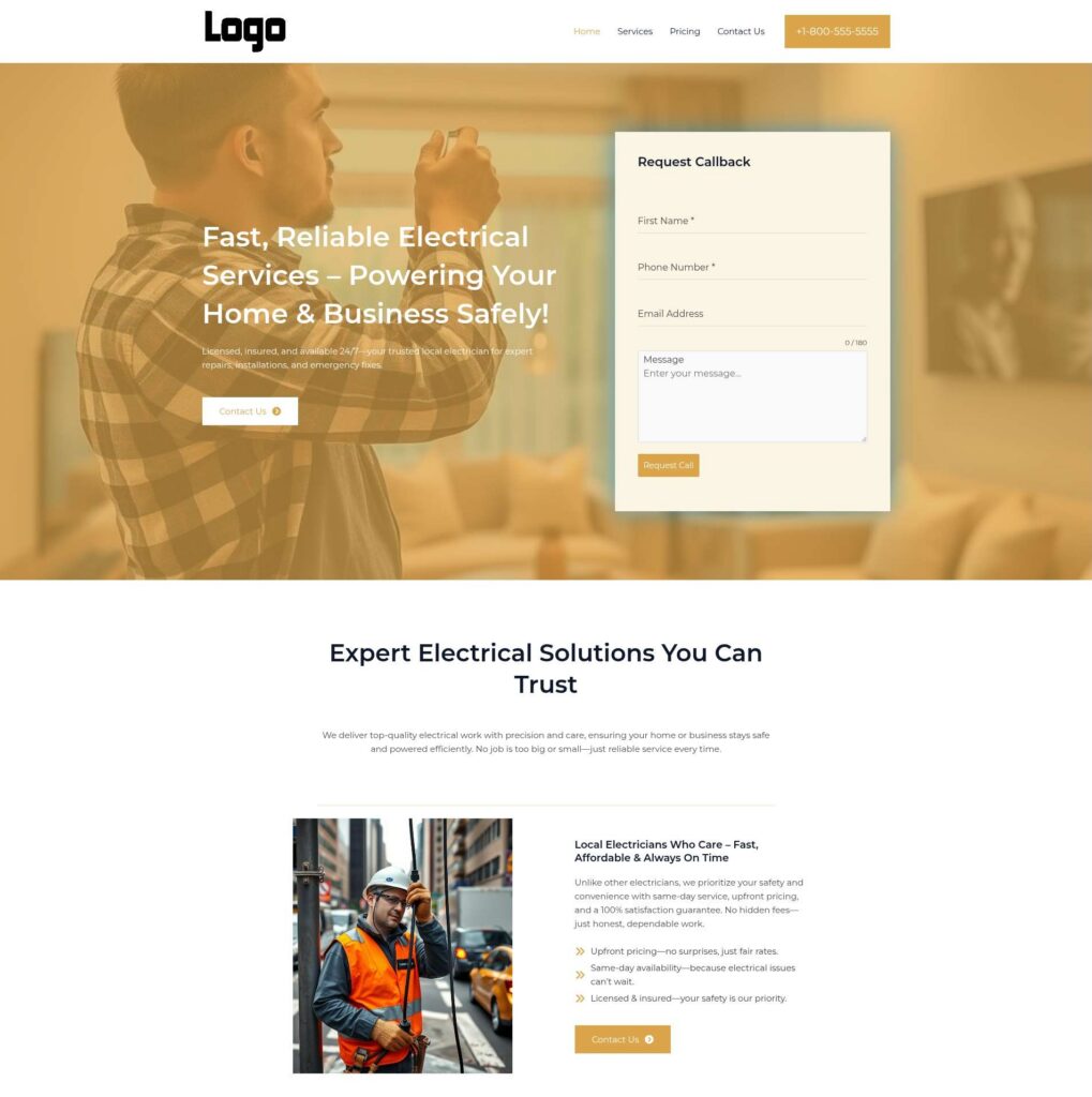 Home - Milan - Amber - Electrician