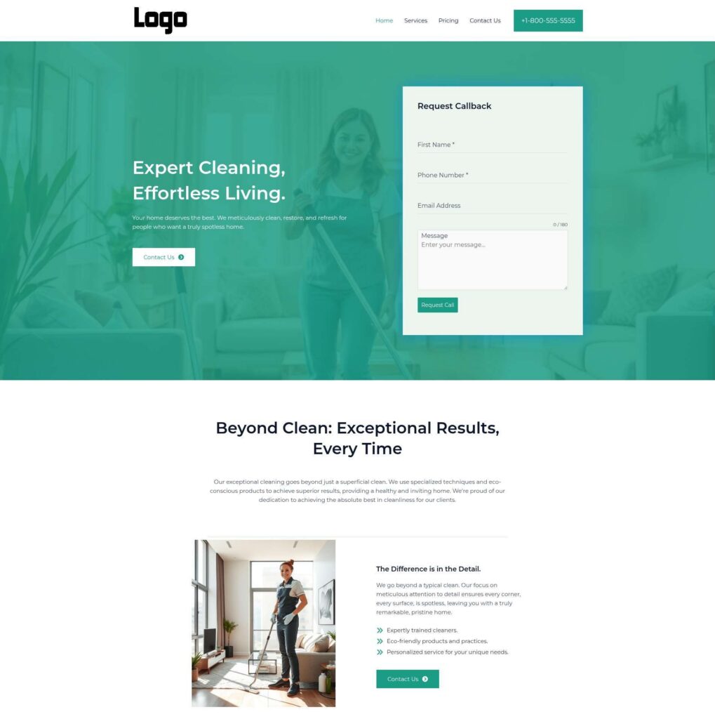 Home - Milan - Emerald - Cleaning Service