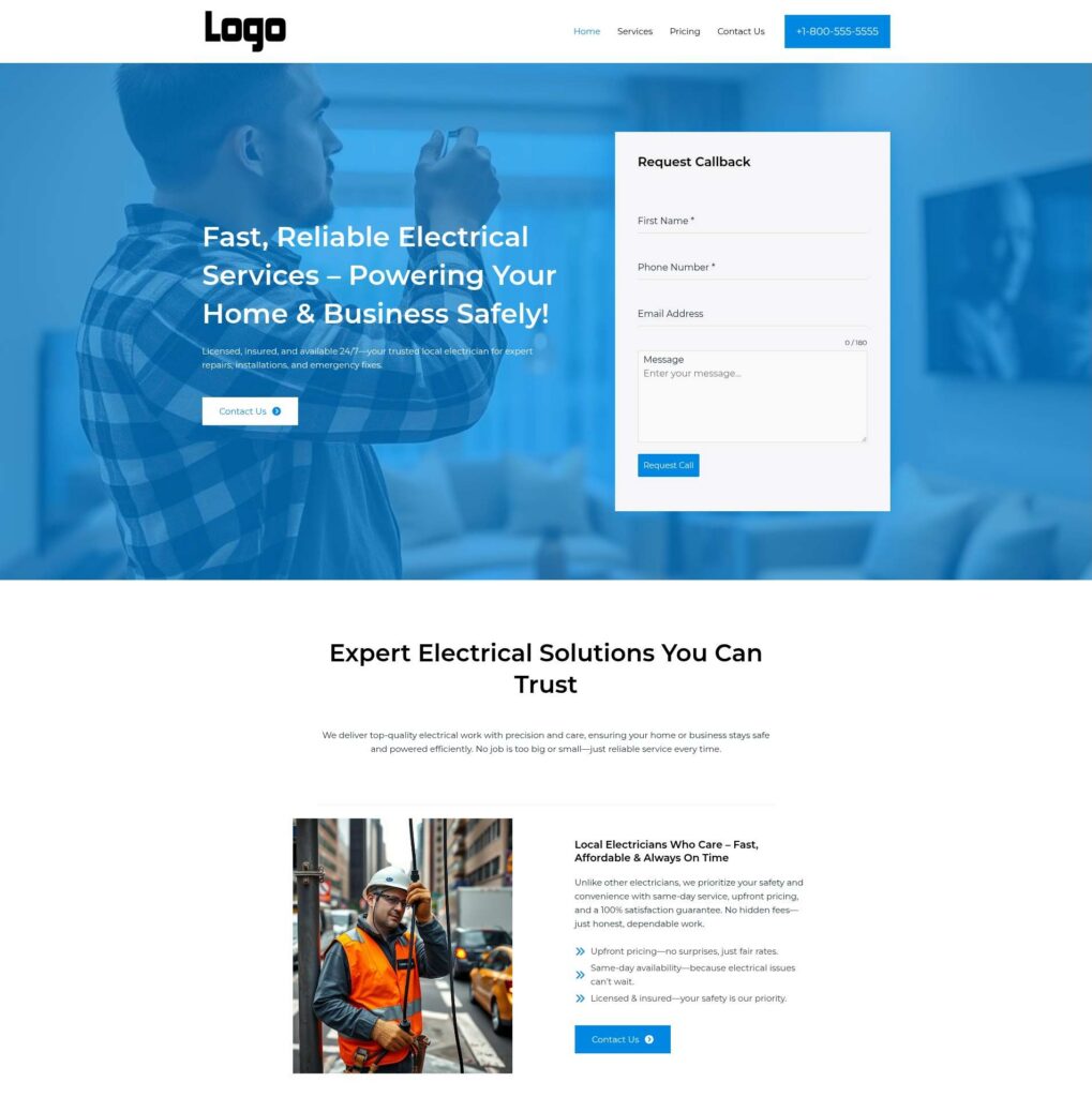 Home - Milan - Sapphire - Electrician