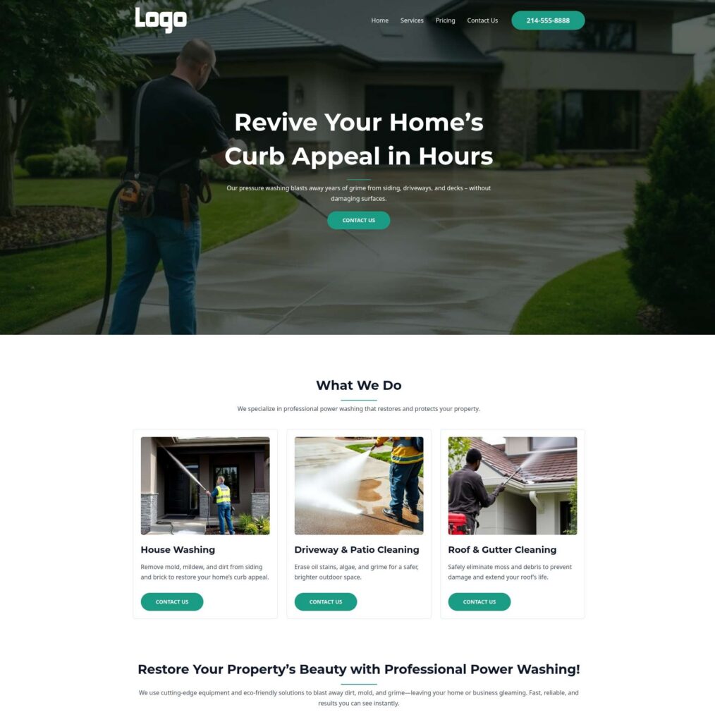 Home - Phoenix - Emerald - Power Washing Service