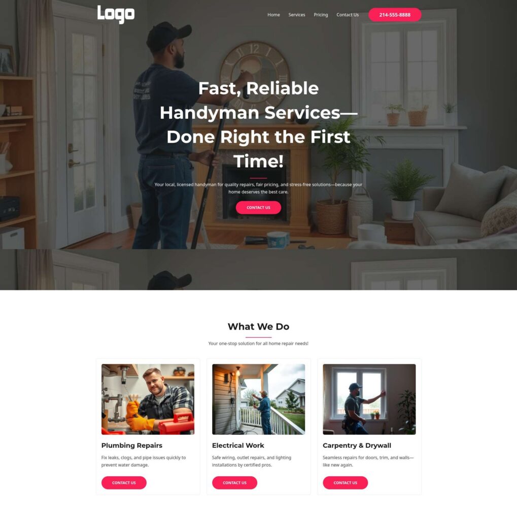 Home - Phoenix - Ruby - Handyman Service