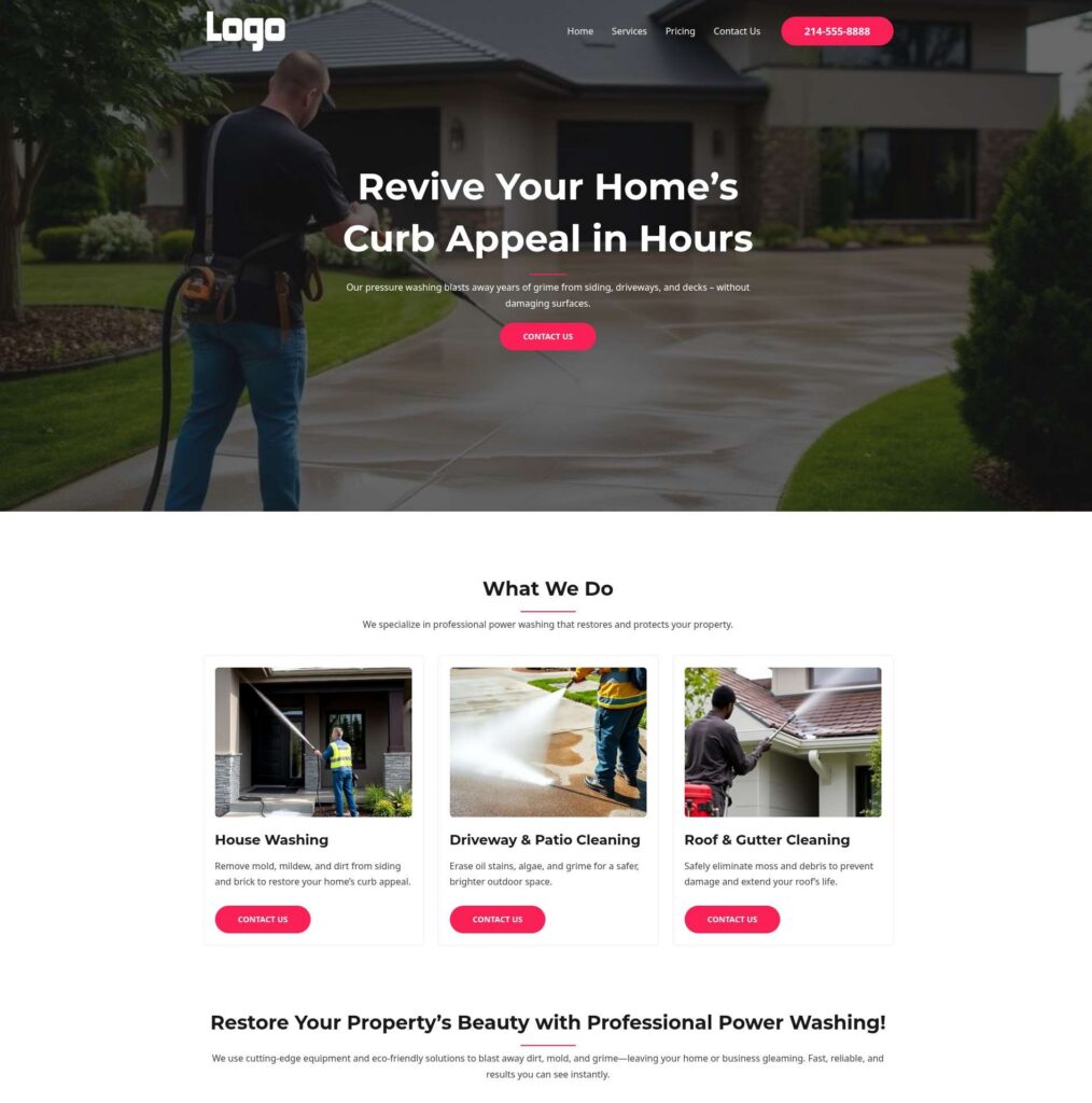 Home - Phoenix - Ruby - Power Washing Service