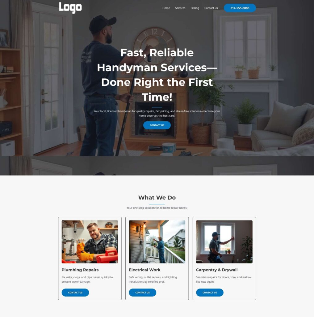 Home - Phoenix - Sapphire - Handyman Service