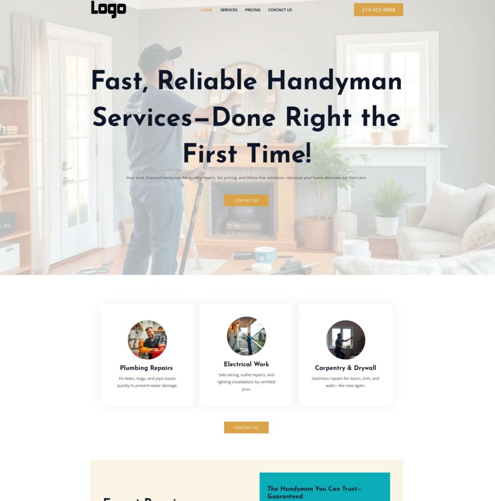 Home - Savannah - Amber - Handyman Service