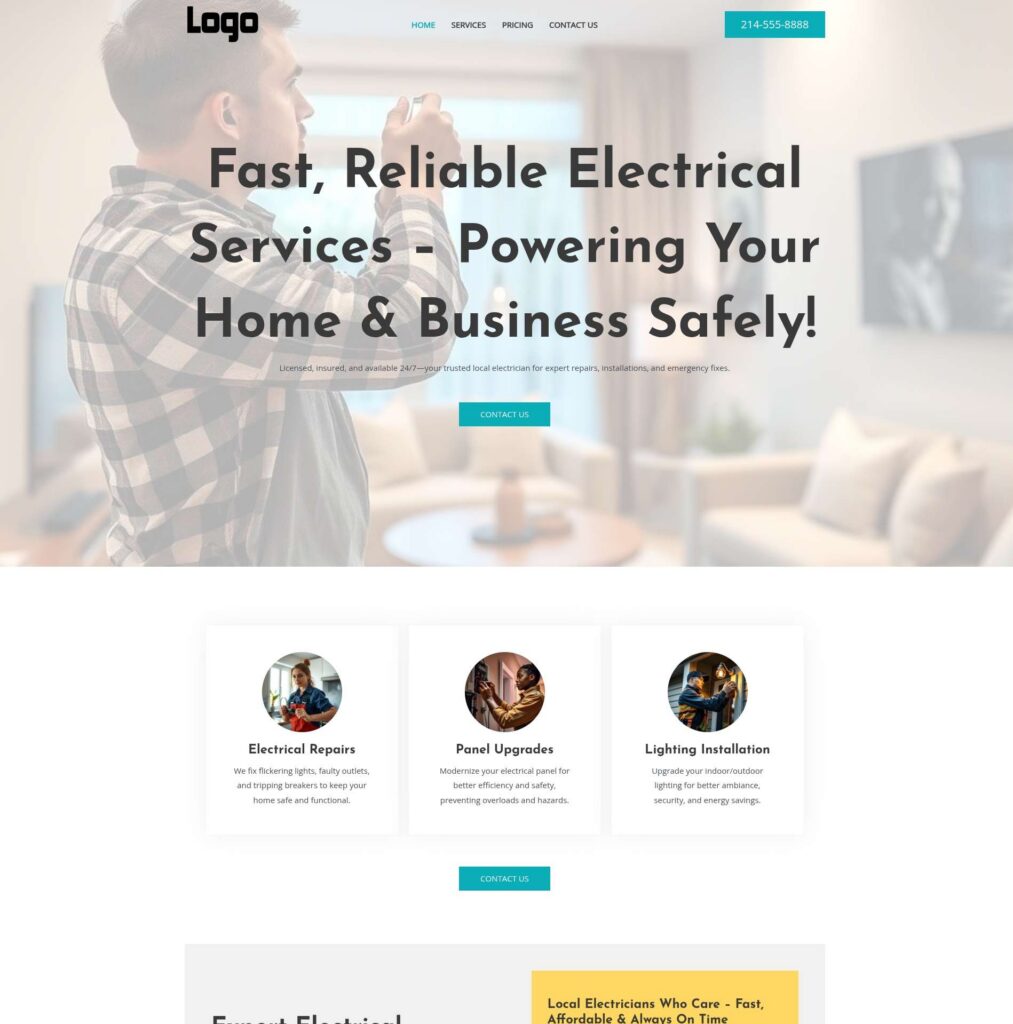 Home - Savannah - Emerald - Electrician