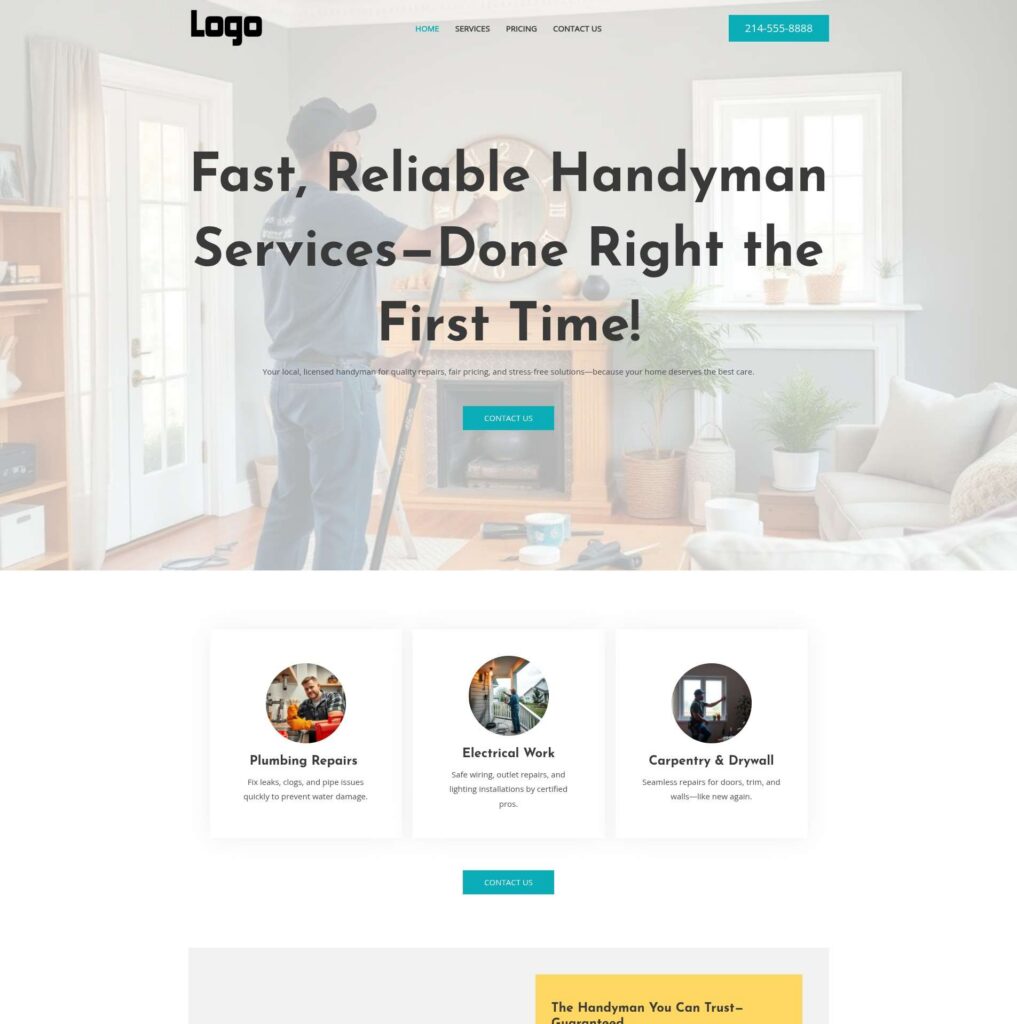 Home - Savannah - Emerald - Handyman Service