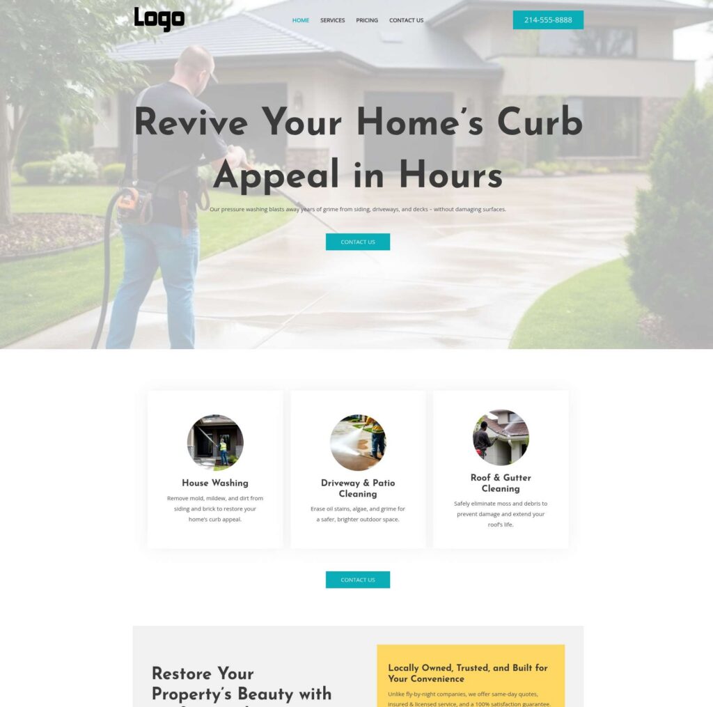 Home - Savannah - Emerald - Power Washing Service