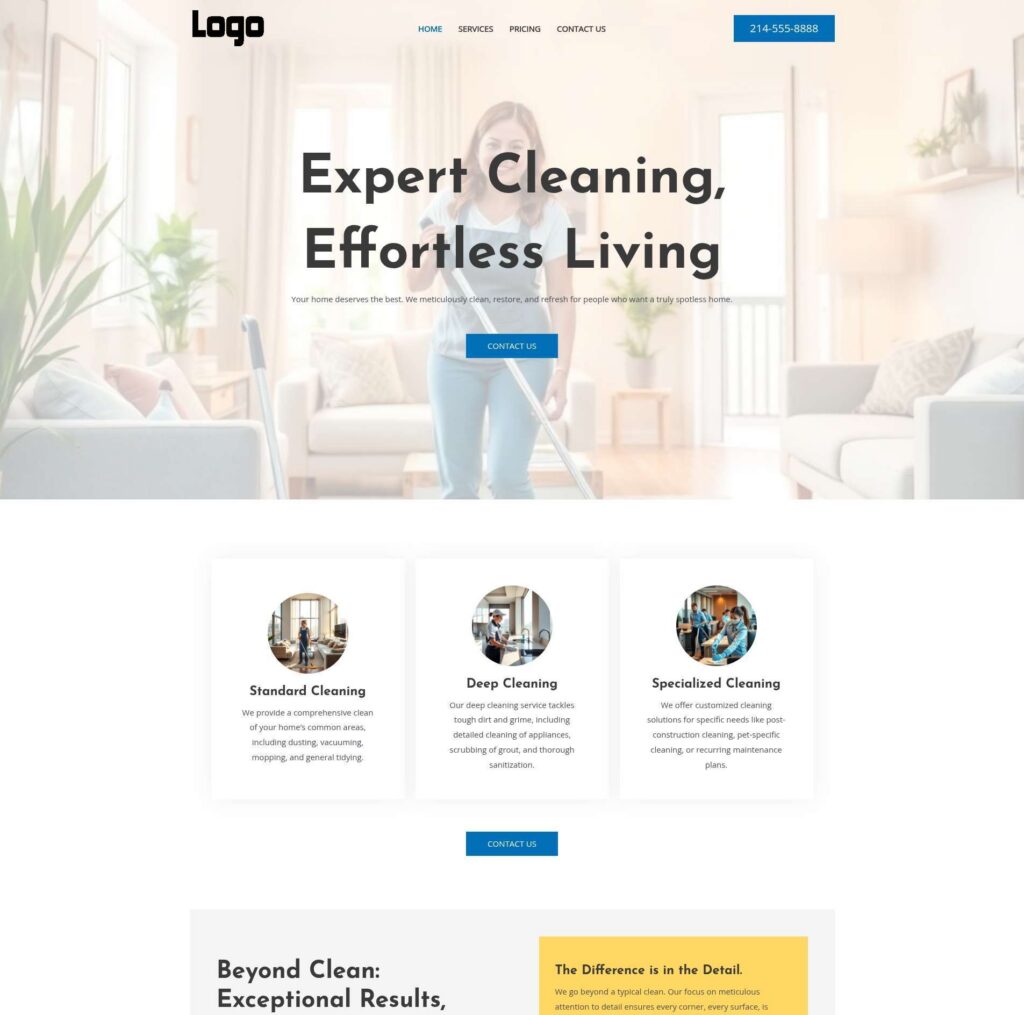 Home - Savannah - Sapphire - Cleaning Service