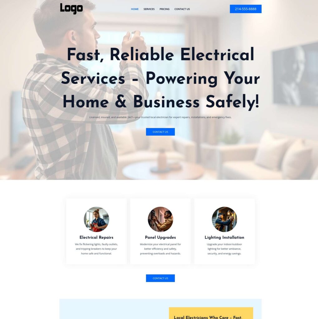 Home - Savannah - Sapphire - Electrician