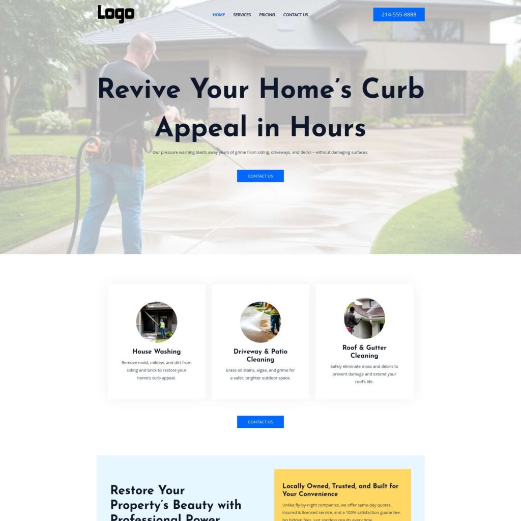 Home - Savannah - Sapphire - Power Washing Service